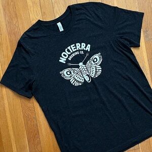 Nocterra Brewing Co. Short Sleeved T-Shirt Tee Size Large